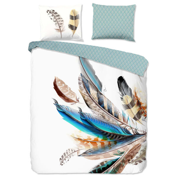 Good Morning Duvet Cover FEATHER 240x200/220 cm Multicolour