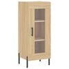 vidaXL Sideboard Sonoma Oak 34,5x34x90 cm Engineered Wood