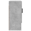 vidaXL Wall Cabinet Concrete Grey 60x31x70 cm Engineered Wood