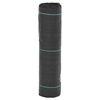 vidaXL Weed Membrane Black 0.5x25 m PP