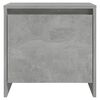 vidaXL Bedside Cabinets 2 pcs Concrete Grey 45x34x44.5 cm Engineered Wood