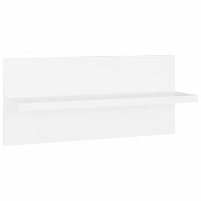 vidaXL Wall Shelves 4 pcs White 40x11.5x18 cm Chipboard
