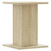 vidaXL Plant Stands 2 pcs Sonoma Oak 30x30x40 cm Engineered Wood