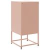 vidaXL Bedside Cabinets 2 pcs Pink 36x39x78 cm Steel