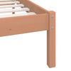 vidaXL Bed Frame without Mattress Honey Brown Solid Wood 140x200 cm