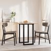 vidaXL Dining Table Legs O-Frame 60x50x73 cm Steel