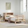 vidaXL Bookcase Bed without Mattress 100x200cm Solid Wood Pine