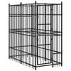 vidaXL Outdoor Dog Kennel Steel 1,84 m&sup2;