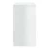 vidaXL Sideboard High Gloss White 70x41x75 cm Engineered Wood