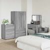vidaXL Storage Cabinet Grey Sonoma 60 x 48 x 81 cm Engineered Wood
