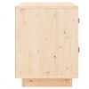 vidaXL Bedside Cabinets 2 pcs 40x34x45 cm Solid Wood Pine