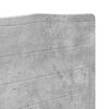 vidaXL Headboard Concrete Grey 200 cm Engineered wood