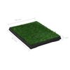 vidaXL Pet Toilet with Tray & Faux Turf Green 63x50x7 cm WC