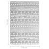 vidaXL Outdoor Rug Grey 120x180 cm PP