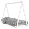 vidaXL Kids Bed Frame White 80x200 cm Solid Wood Pine