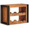 vidaXL Wine Rack Brown 60 x 45 x 33 cm Solid Acacia Wood