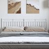 vidaXL Metal Headboard White 193 cm