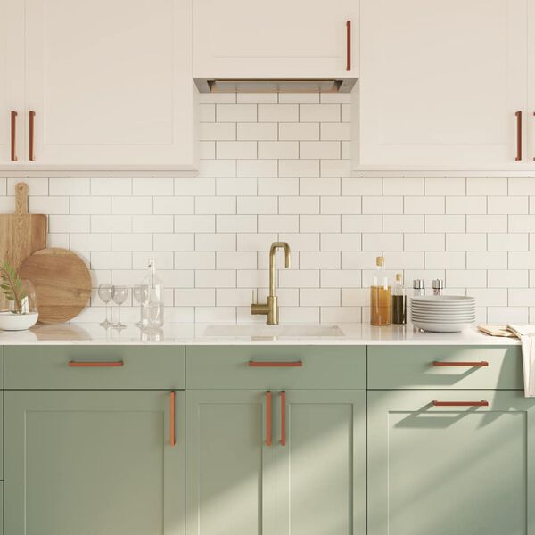 vidaXL Cabinet Handles 10 pcs Bronze 160 mm Stainless Steel