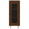 vidaXL Sideboard Brown Oak 34.5x34x90 cm Engineered Wood