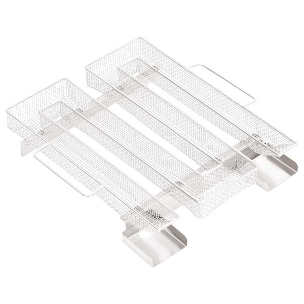 vidaXL Cold Smoke Generator 4-Side 22.5 cm Stainless Steel