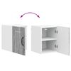 vidaXL Kitchen Cabinet 2 pcs Grey Sonoma 30 x 31 x 40 cm
