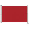 vidaXL Patio Retractable Side Awning 160x300 cm Red