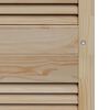 vidaXL Cabinet Door 4 pcs Natural 170 x 2 x 49.5 cm Solid Pine Wood