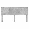 vidaXL Headboard Concrete Grey 200 cm Engineered wood
