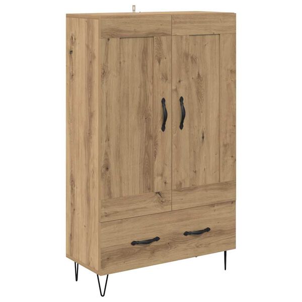 vidaXL Highboard Artisan Oak 69.5 x 31 x 115 cm Engineered Wood