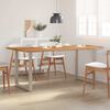 vidaXL Dining Table 180x90x76 cm Solid Acacia Wood
