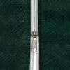 vidaXL Party Tent Doors 2 pcs with Zipper Green