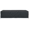 vidaXL Furniture Cover Plain Black 315 x 180 x 74 cm 420D