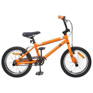 vidaXL BMX Bike 16 Inches for 5-8 Years Old Orange