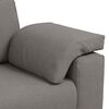 vidaXL Sofa Taupe 160 x 77 x 82 cm Fabric