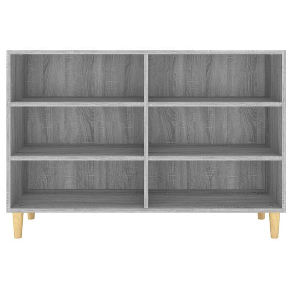 vidaXL Sideboard Grey Sonoma 103.5x35x70 cm Engineered Wood