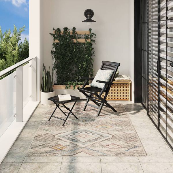 vidaXL Rug ARBIZU Indoor and Outdoor Vintage Design 160x230 cm