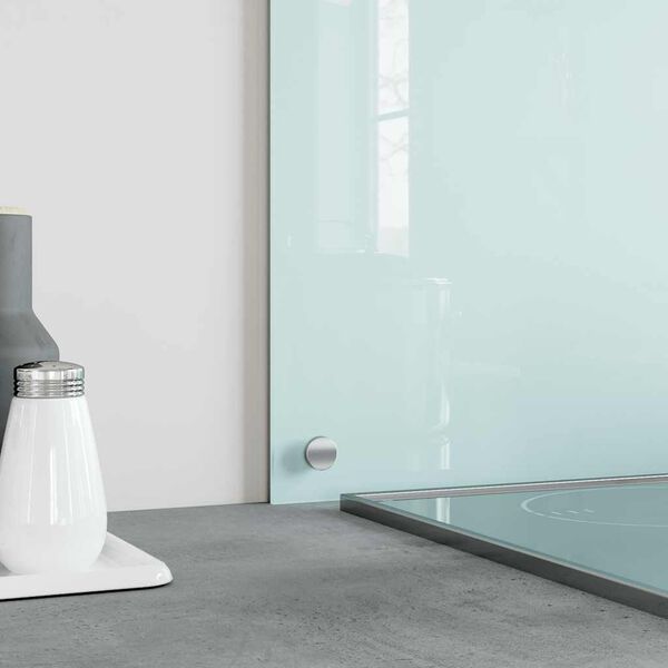 vidaXL Kitchen Backsplashes 2 pcs White 70x40 cm Tempered Glass