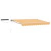 vidaXL Electric Retractable Awning Sand 4 x 2 m