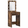 vidaXL Dressing Table 2 pcs Brown 50 x 41 x 135 cm Engineered wood
