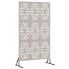vidaXL Privacy Screen Grey 100 x 50 x 180 cm Weathering Steel
