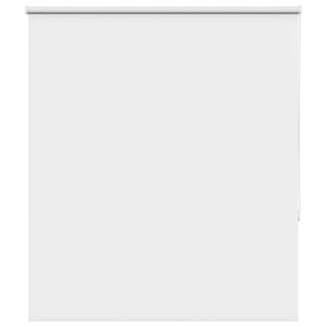 vidaXL Roller Blind Blackout White 140x150 cm Fabric Width 136.6 cm Polyester
