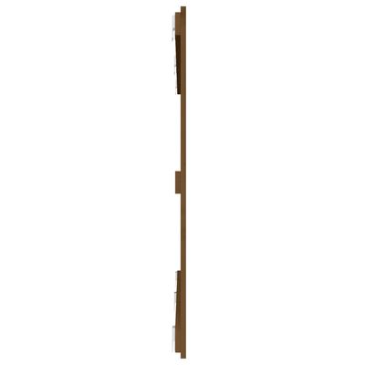 vidaXL Wall Headboard Honey Brown 159.5x3x90 cm Solid Wood Pine