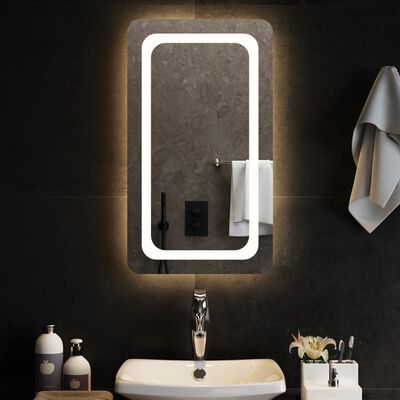 vidaXL LED Bathroom Mirror 40x70 cm