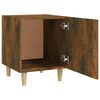 vidaXL Bedside Cabinets 2 pcs Smoked Oak Engineered Wood