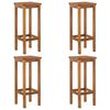 vidaXL 5 Piece Garden Bar Set Solid Wood Acacia