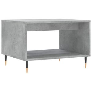 vidaXL Coffee Table Concrete Grey 60x50x40 cm Engineered Wood