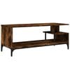 vidaXL TV Cabinet Smoked Oak 102x40x41 cm