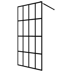 vidaXL Walk-in Shower Screen Clear Tempered Glass 80x195 cm