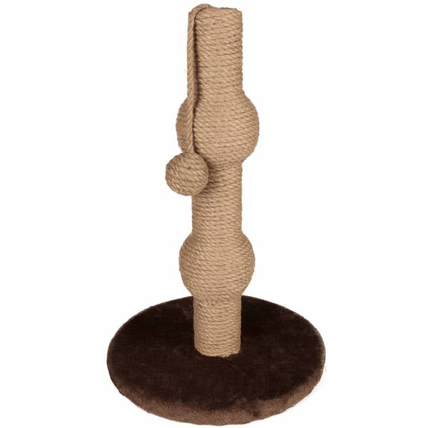 FLAMINGO Cat Scratching Post Curvy Beige 48.5 cm 560315