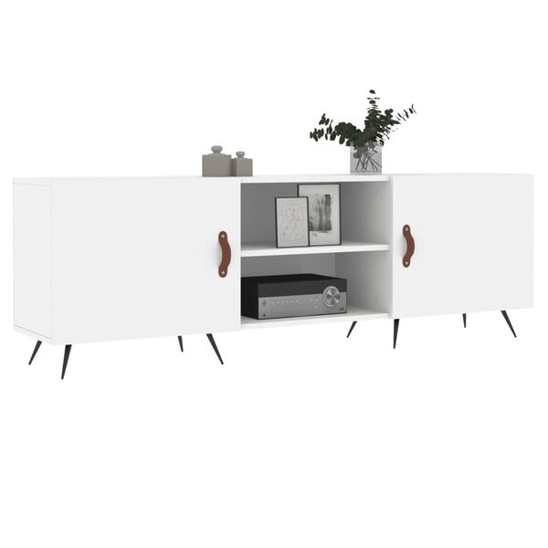 vidaXL TV Cabinet White 150x30x50 cm Engineered Wood
